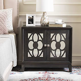 Safavieh Home Shannon Dark Espresso Mirrored 2-door Chest