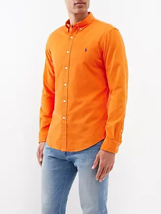 Polo Ralph Lauren Men's Mandarin Collar Long Sleeve Shirt