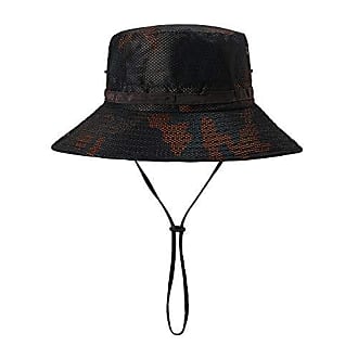 ZLYC Camouflage Chapeau de Soleil Safari Chapeau pour Homme