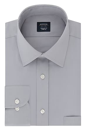 Arrow Big & Tall Dress Shirt Mens Regular-Fit Long Sleeve Casual Button Front