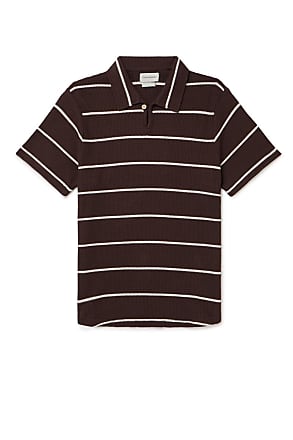 FOCO NFL Football Team Color Chest Stripe Men's Polo Shirt