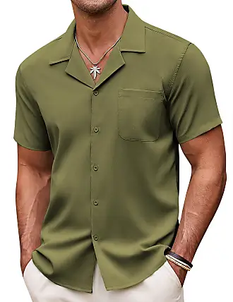 Short-Sleeve Linen Shirt, Regular