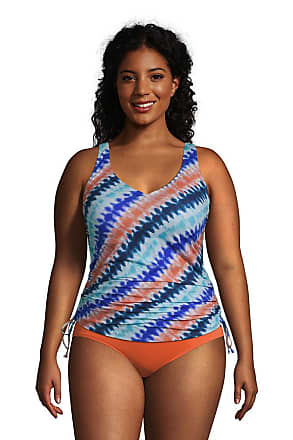 lands end womens plus bathing suits