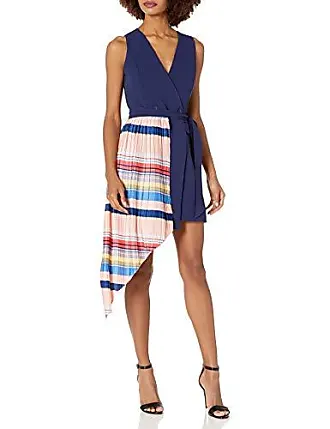 Riley Fit and Flare Dress Aegean Blue