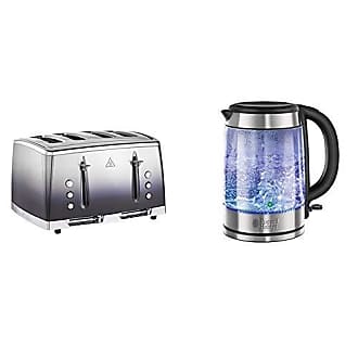 Cheap Microwave Kettle Toaster Set Black Russell Hobbs Buy RHM2064B 20L  Sale