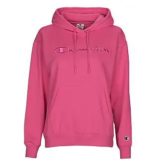 Champion Tuta in Fleece Misto Cotone Mini Logo Rosa Donna Rosa