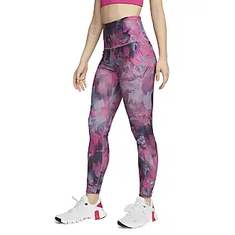 Nike Pro Women's High-Waisted Crop Space-Dye Leggings (as1, Alpha