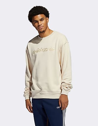 cream adidas sweatshirt