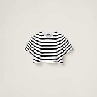 MIU MIU Women Cropped Jersey T-shirt – Atelier New York