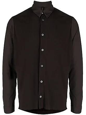 Transit felted virgin wool shirt - Black