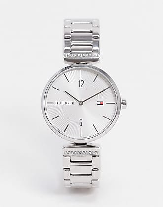 tommy hilfiger cooper bracelet watch in silver 41mm