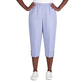 Ladies Plus Size Plain 3/4 Cropped Stretchy Capri Pants Shorts Trousers  12-24 