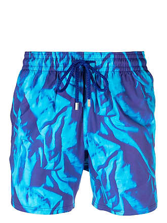 Vilebrequin - Men - Man Slim-Fit Short-Length Swim Shorts Blue - L