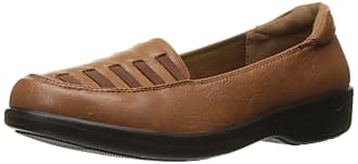 Easy Street womens Genesis Flat, Tobacco, 8.5 X-Wide US