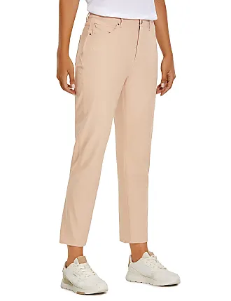 CRZ YOGA Womens High Rise Golf Pants Quick Dry Stretch Casual