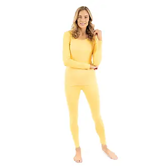 Leveret Womens Two Piece Thermal Pajamas Solid Aqua XS : :  Clothing, Shoes & Accessories