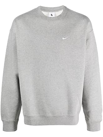 Grey nike clearance crew neck jumper