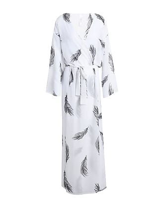 und Hausmäntel Damen Bekleidung Nachtwäsche Bade- Morgen Prada Baumwolle Frottee-Morgenmantel mit Logo-Patch in Weiß 