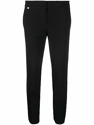 Women's Polyester Viscose Classic Flared Pants (4, Black) : Ralph