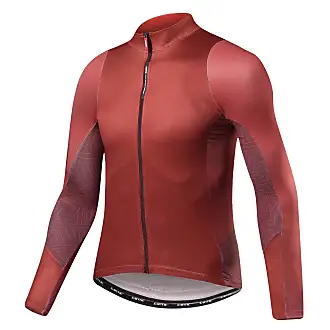 Men's Winter Cycling Clothing Set Long Sleeve Windproof Thermal Fleece  Cycling Jersey Coat Jacket with 4D Padded Pants Trousers 