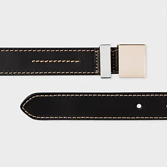 Belt casual monograma doble faz 3.5 vino negro Cinturón Hombre -  mariohernandezus