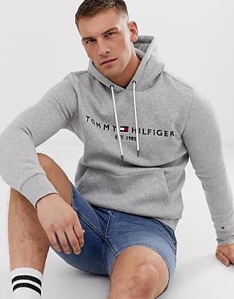 gray tommy hilfiger sweatshirt