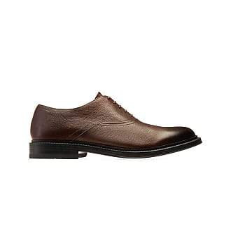 Bally Men's Mid Brown Scotch Leather Oxford Shoes, Brand Size 6