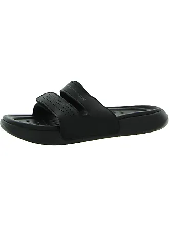 Under Armour Men's Locker Iv Slide Sandal, Black (001)/Black, Size