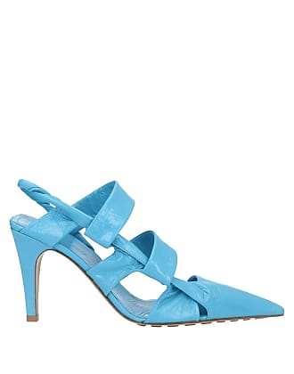 Bottega Veneta Pose in Blau Damen Schuhe Absätze Sandaletten 