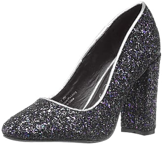 Penny Loves Kenny Womens Ritz Pump, Silver Glitter, 9.5 M US