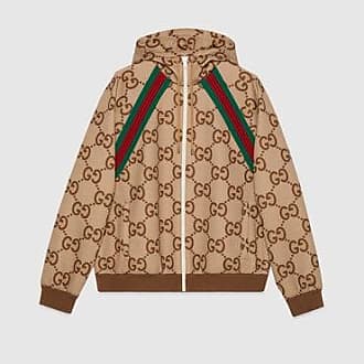 Gucci Men's GG Jacquard Zipped Jacket