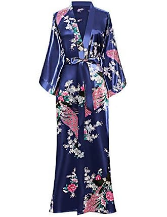 Damen Kleidung Hoodies & Pullover Kimonos Shein Kimonos Kimono Satin Bademantel 