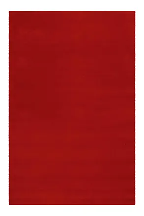 Tappeto pelo lungo taftato morbido rosso porpora 120x170 Relaxx