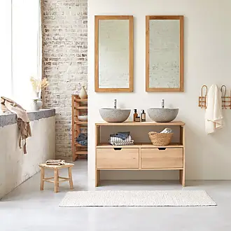 Mueble bajo lavabo en mango macizo y metal 140 cm - Baño / Mueble de baño -  Tikamoon