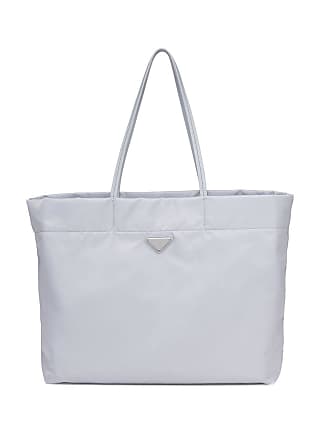 Prada Flou Tote Bag - White for Women