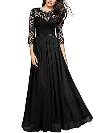 Damen Bekleidung Kleider Kleider für formelle Anlässe und Abendkleider Rochas Seide Abendkleid mit transparentem Einsatz in Schwarz 