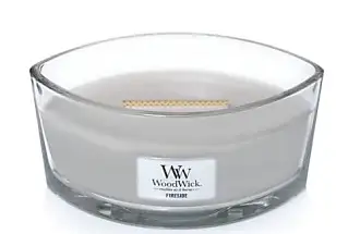  WoodWick Hourglass Scented Candle, Fireside, Large, 21.5 oz. :  Home & Kitchen