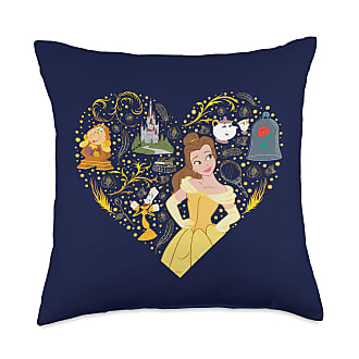 Disney Princess Tiana Kiss Heart Throw Pillow, 18x18, Multicolor