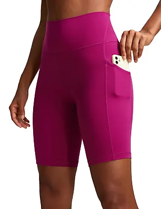 CRZ YOGA Womens Butterluxe Biker Shorts 8 Inches - High Waisted