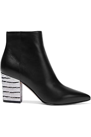 Sergio Rossi Leather Boots you can't miss: on sale for up to −75 