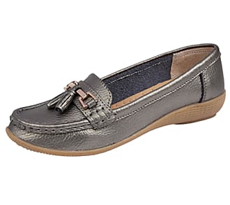 Womens New Leather Jo & Joe Deck Boat Loafers Flat Beach Shoes Sandals UK 3-8 