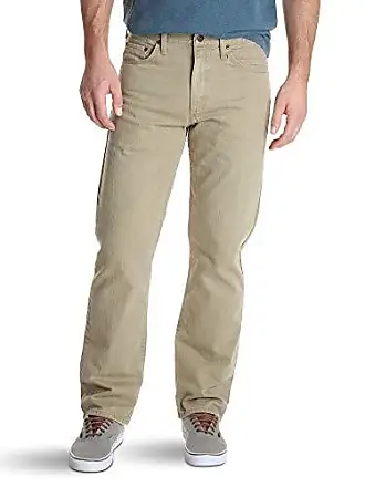 Wrangler Rugged Wear® Relaxed Fit Mid Rise Jean in Golden Khaki