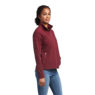 ariat jacket burgundy