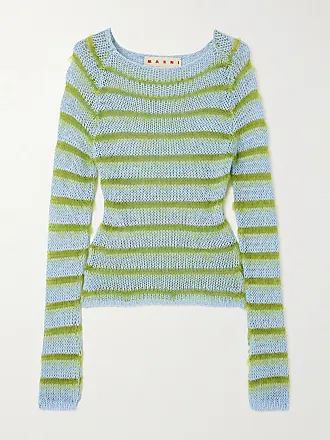 Marni Blue Mending Sweater