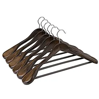 10 Pack Hangers, Heavy Duty Plastic Hangers, Non-slip, Space Saving, 0.6cm  Thickness, 360 Swivel Hook, 42cm Length, Gray