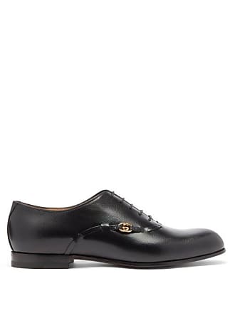 mens gucci black shoes