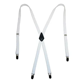 1.5” Elastic Adjustable Clip-End Suspenders, bright colors