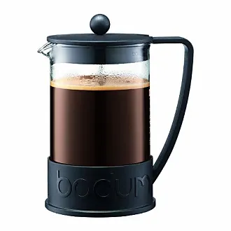 KENYA - French Press Coffee maker, 4 cup, 0.5 l, 17 oz (Black)