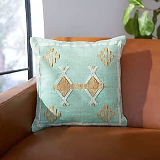 SAFAVIEH Grema Boho Fringe Decorative Accent Throw Pillow - On