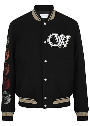 Off white varsity hot sale jacket mens